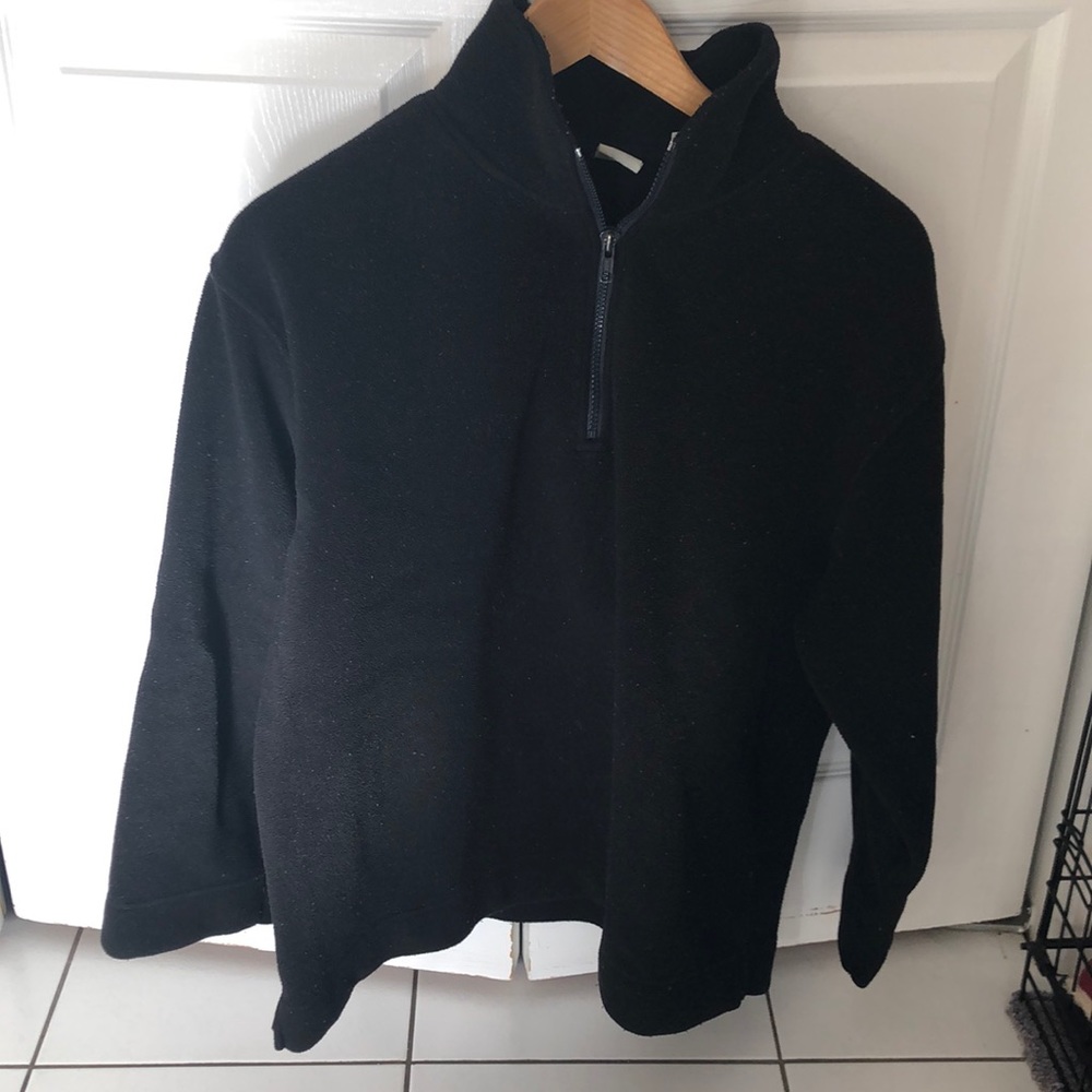 Gap men’s quarter zip fleece pullover